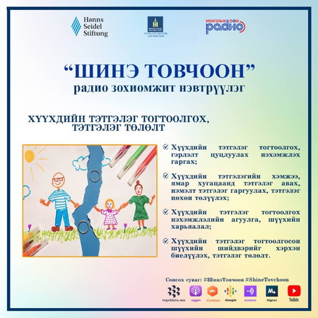 #ШинэТовчоон №09 – Хүүхдийн тэтгэлэг тогтоолгох, тэтгэлэг төлөлт